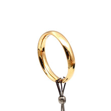 Real Gold Plain Couple Ring Wedding and Engagement Luxury Ring 0081 (Size 9) R2691