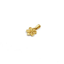 Real Gold Flower Pendant - Model 0376 P 1969