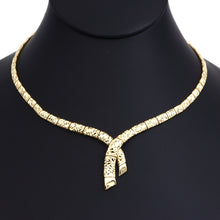 Real Gold Solid Serpenti Design Necklace (45 C.M) 0543 N1456