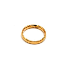 خاتم فاخر للخطوبة والزفاف للزوجين من الذهب الحقيقي GZCR 0081-1 (مقاس 9.5) R2434