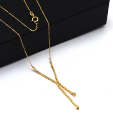 Real Gold Seed Ball Hanging Luxury Necklace 0483 N1412