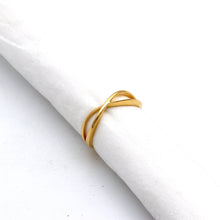 Real Gold Infinity Ring 7747 (Size 6) R2831