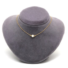 Real Gold 1 Small Pearl with 4 Beads Adjustable Size Necklace (45 cm) 2500 N1515