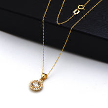 Real Gold Round Stone Necklace 1350 CWP 2021