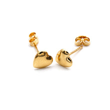 Real Gold Heart Earrings Set - Model 0087 E1970