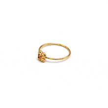 Real Gold Luxury Square Ring (Size 7) - Model 7222 R2500