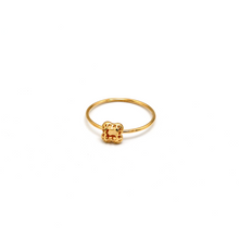 Real Gold Luxury Square Ring (Size 6) - Model 7222 R2501