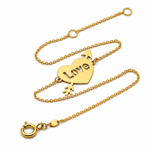Real Gold Love Bracelet 1501 Adjustable Size (19 C.M) BR1239