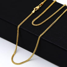 Real Gold Wide Wheat Chain HSPRTDK 4170 (60 C.M) CH1019