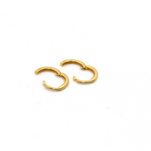 Real Gold Round Small Helix Piercing Earring Set 2113 E1739