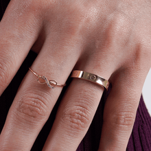 Real Gold GZCR Plain Ring 4 MM 0211/6 (SIZE 5.5) R1955