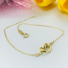Real Gold Knot Bracelet 3418 - 18K Gold Jewelry