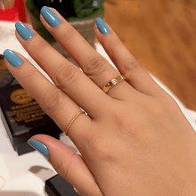 Real Gold GZCR Plain Ring 4 MM 0211/6 (SIZE 5.5) R1955