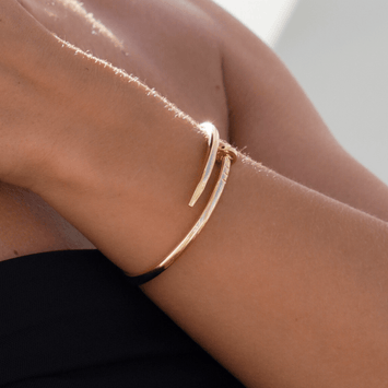 Screw Style Bangle Bracelet – The Prince of Gold