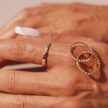 Real Gold Bubble Ring 0415 (Size 6) R1744