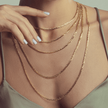 Real Gold Solid Figaro Men Chain Necklace 7908 (50 C.M) A CH1212