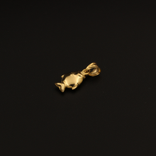 Real Gold Fish Pendant 002 - 18K Gold Jewelry