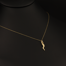 Real Gold Horn Necklace 2020 - 18K Gold Jewelry