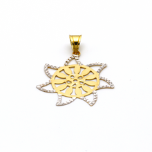 Real Gold 2C Sunflower GZP 001 Pendant 2020 - 18K Gold Jewelry