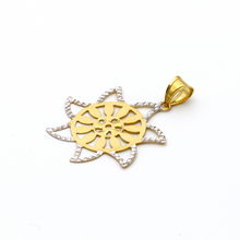 Real Gold 2C Sunflower GZP 001 Pendant 2020 - 18K Gold Jewelry