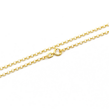 Real Gold Hollow Rolo Chain 5724 (45 C.M) CH1109