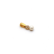 Real Gold Pearl Stone Pendant 0275 P 1758