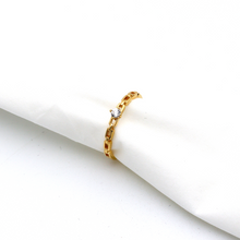 Real Gold Link Belt Ring GL2048 (Size 8) R1777
