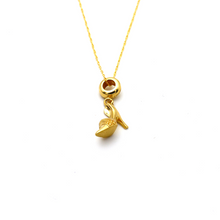 Real Gold Heel Necklace 0591 CWP 1681 - 18K Gold Jewelry