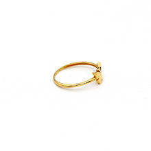 خاتم الفراشة الذهبي الحقيقي 0065 (مقاس 9) R2010