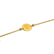 Real Gold Best Mom Ever Bracelet 6961-111 BR1431