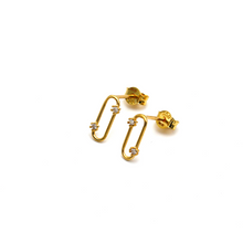 Real Gold Small GZMessika Design Earring Set 0869 E1756