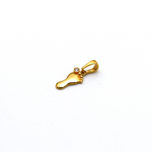 Real Gold Small Foot Pendant 0738 P 1798