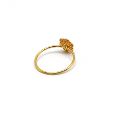 Real Gold Flower Beads Ring 0346 (Size 8) R1900