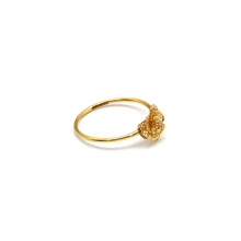 Real Gold Rose Layer Ring 0328 (Size 6) R1902