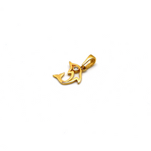 Real Gold Small Dolphin Pendant 0720 P 1808