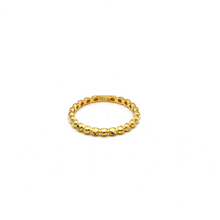 Real Gold Textured Ball Bubble Design Ring 2836 (SIZE 6) R2296