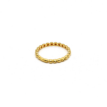 Real Gold Textured Ball Bubble Design Ring 2836 (SIZE 9) R2299