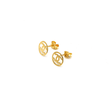 Real Gold CH Small Fine Earring Set 0302/1PK E1786