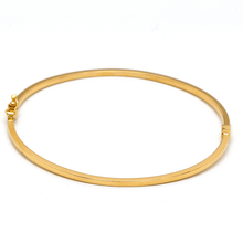 Real Gold Plain Bangle 65 MM 0477 (SIZE 20) BA1189