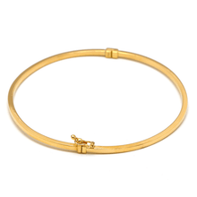 Real Gold Plain Bangle 55 MM 0477 (SIZE 15) BA1300