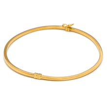 Real Gold Plain Bangle 58 MM 0477 (SIZE 16) BA1331