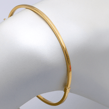 Real Gold Plain Bangle 55 MM 0477 (SIZE 14) BA1432