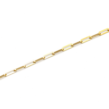 Real Gold Paper Clip S Bracelet 1254/XXI (17 CM) BR1707