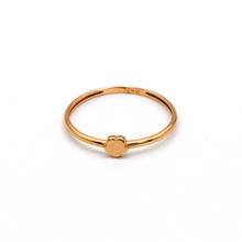 Real Gold Star Rose Gold Ring (SIZE 7.5) R1444 - 18K Gold Jewelry