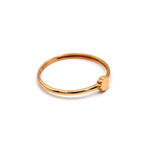 Real Gold Sun Rose Gold Ring (SIZE 7.5) R1447 - 18K Gold Jewelry