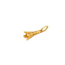 Real Gold Eiffel Tower Pendant 2301 P 1843