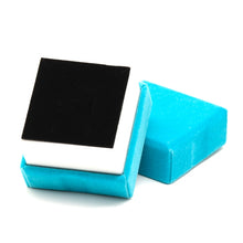 صندوق مجوهرات صغير مصنوع من القماش الفخم باللون التركواز للطقم BOX1019