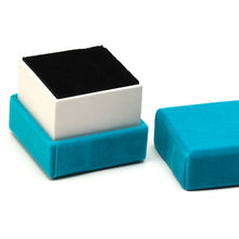 Turquoise Velvet mini Jewelry Box for SET BOX1019