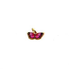 Real Gold Butterfly Pendant 0156 K1092 - 18K Gold Jewelry