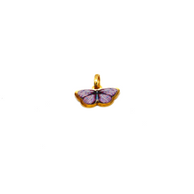 Real Gold Butterfly Pendant 0152 K1094 - 18K Gold Jewelry